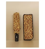 LEOPAR DESENLİ, KILIFLI, OTOMATİK AÇMA KAPAMA ŞEMSİYE ACR7506