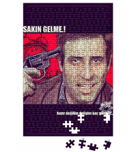 Kemal Sunal Bombacı Mülayim Puzzle 240 Parça Yapboz
