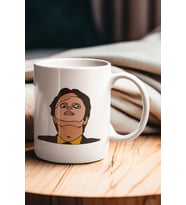 Mask Dwight Schrute İlüstrasyon The Office Baskılı Kupa Bardak