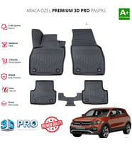 T-CROSS ARACA ÖZEL 3D PASPAS 2019 2020 2021 2022 2023 2024