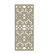 Liar Ahşap Seperatör (Paravan) - KSP206 - (85 x 210 cm) - (18 mm) - (Beyaz) (Renksiz)