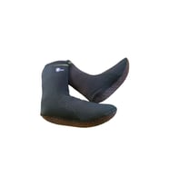 3mm Neopren Kaydırmaz Tabanlı Siyah Dalış Çorabı