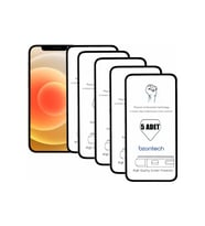 Apple Uyumlu iPhone 12 İle Ekran Koruyucu Tam Kaplayan 5li Set