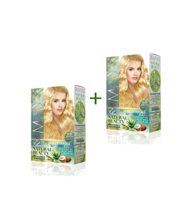 2 Paket Natural Beauty Amonyaksız Saç Boyası 9.0 Doğal Sarı