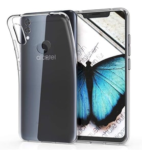 Alcatel 5V Uyumlu Kılıf Zore Süper Silikon Kapak
