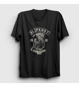 Presmono Unisex Siyah Reaper Slipknot T-Shirt 112998tt