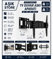 Hareketli TV Askı 32–55 İnç 50 KG