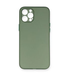 Apple İphone 12 Pro Kılıf Pp Ultra İnce Kapak - Yeşil