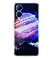 Vivo Y17S Kılıf Silikon Desen Özel Seri Super Planet 1797