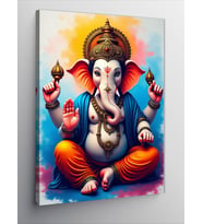 Kanvas Tablo Ganesh Figürü