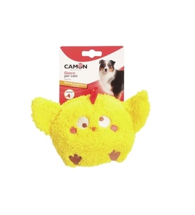 Camon El Tutma Yerli ve İpli Gıcırtılı Peluş Civciv Köpek Oyuncağı 20 Cm
