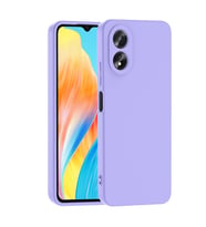 Oppo A38 Kılıf İçi Kadife Lansman Kapak (Lila)