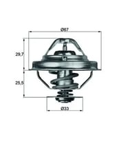 MAHLE TX3888D Termostat 11532246825