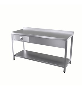 Vital  VCT-TC-196 Çalışma Tezgahı Taban Raflı Çekmeceli