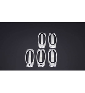 PEUGEOT BİPPER UYUMLU KAPI KOLU 5 KAPI 10 PARÇA SET 2008 ve ÜZERİ PASLANMAZ KROM