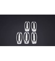 PEUGEOT BİPPER UYUMLU KAPI KOLU 5 KAPI 10 PARÇA SET 2008 ve ÜZERİ PASLANMAZ KROM