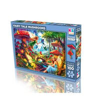 31502 Fairy Tale Mushrooms 100 Parça Puzzle