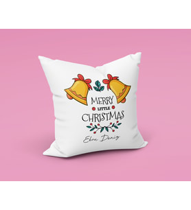 Merry Christmas Mutlu Yıllar Yastığı Kişiye Özel