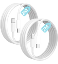 Type C-C, 60Watt PD Hızlı Şarj Kablosu, TPE Dış Yüzey, iPhone 15/16/17 ve Android İçin, REMORAX IPH (2Ad x 2Metre Açık Gri)