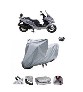 Daelim S3 Advance 250 Su Geçirmez Motosiklet Brandası ARKA ÇANTA UYUMLU