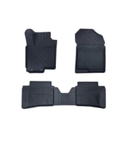 Hyundai I20 2020 Ve Sonrasi ile Uyumlu Carbon Desenli Ultra Premium Havuzlu Oto Paspas (Çok Renkli)