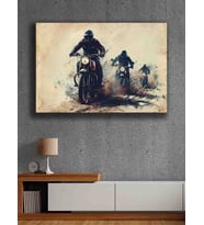 Koç stüdyo Modern tasarım kanvas tablo 50x70 (Çok Renkli)