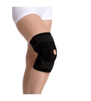 Code: ORT-310 Menteşeli ve Patella Destekli Medikal Dizlik (Neopren - Standart Beden)