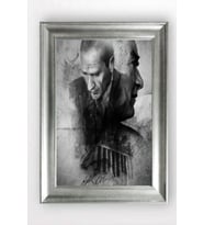 Gümüş Çerçeveli Atatürk Tablo a853