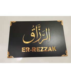 EL-REZZAK duvar süsü