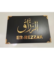 EL-REZZAK duvar süsü