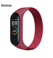 Xiaomi Mi Band 5-4-3 Nylon Kayış Kordon-(5775) - EEEEEE7167-3342
