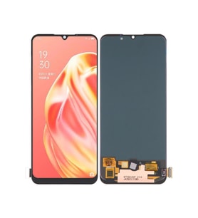 Oppo A73 4G ile Uyumlu TFT Ekran Dokunmatik Cph2099 (Parmak İzi Okumaz ) (Siyah)