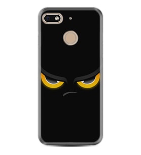 General Mobile GM8 Go GM9 GM20 Pro Plus Kılıf Desemli Silikon Black Eyes 1644