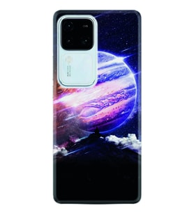 Vivo V30 Kılıf Silikon Desen Özel Seri Super Planet 1797
