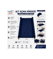 BEBEK ALT AÇMA MİNDERİ BAKIM ÖRTÜSÜ SİLENEBİLİR KOLAY KULLANIM 65 X40 CM — Bordo