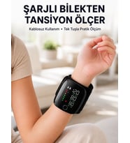 Northcity Otomatik Bilekten Tansiyon Ölçer Şarjlı Dijital Ölçüm Cihazı - Modern ve Pratik Sağlık Takibi
