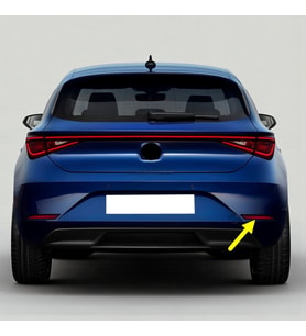 Seat Leon 4 2021-2026 Arka Tampon Sağ Reflektör 5FA945106C