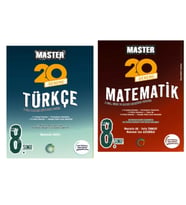 OKYANUS YAYINCILIK 8. Sınıf Master Türkçe + Matematik Denemesi (2 Kitap)