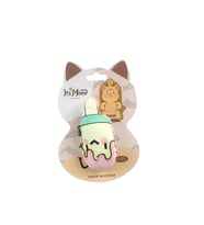 Kediler için İthal Catnipli Peluş Oyuncak 11 cm Dondurma (Pembe)
