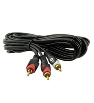 Ayt 2 Rca Erkek 3.5 Mm Stereo Erkek 3 Metre Kablo Renkli Rca Kablosu