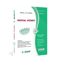 Egem Eğitim Yayınları Güncel Sosyal Hizmet 3.sınıf 6.dön Konu Anlatımlı Çözümlü Soru Bankası "bah" (Çok Renkli)