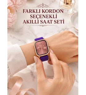 Aktivite Ve Uyku Takipli Kadın Akıllı Saat