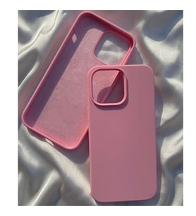 Coverzone Apple iPhone 13 Pro ?le Uyumlu K?l?f Z-Mara Lansman Vieri Tam Koruma Arka Kapak Kamera Koruma �?k?nt?l? P�r�zs�z Y�zey Koyu Pembe