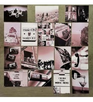 POSTER SET 22 SİYAH BEYAZ DUVAR KAĞIDI (Karışık)