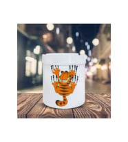 Kokusuz Sigara Küllüğü - Kokusuz Kül Tablası - Doğart Sanat Garfield Küllük Kül Tablası