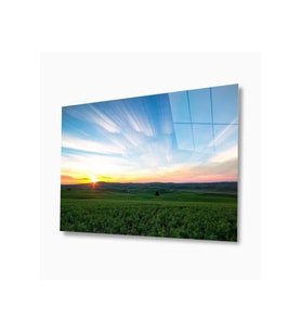 Doğa Cam Tablo 4mm Dayanıklı Temperli Cam (Çok Renkli)