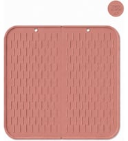 %100 Silikon Bulaşık Kurutma Matı,Pvc ve Plastik İçermez,Bulaşık Altlığı,Bulaşık Kurutmalığı-Mocha