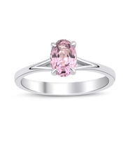 Spinel Oval Tektaş Yüzük