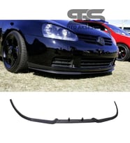Vw Golf Mk5 Cupra R Uyumlu Ön Lip Mat Siyah Ön Tampon Lip