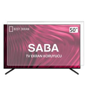 SABA 50" inç 126 Ekran Tv Ekran Koruyucu Paneli